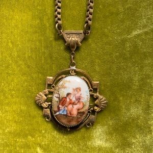 Antique Box Chain Necklace